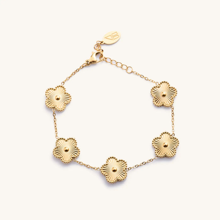 Gold Flower Bracelet