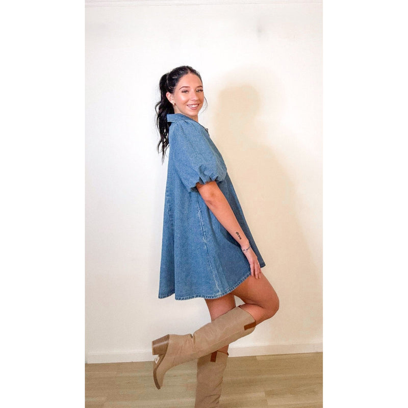 Denim Dress