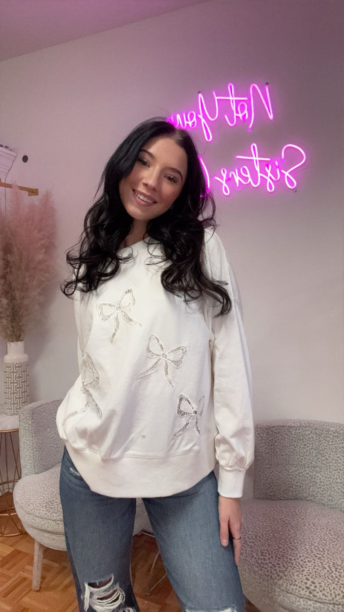 Lovely Bow Sweater