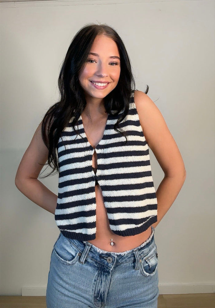 Striped Vest Top