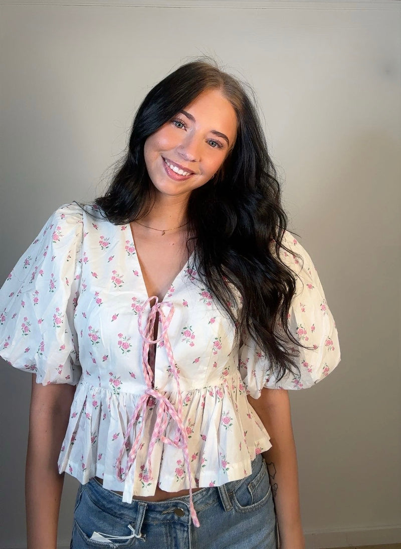 Ditzy Floral Top