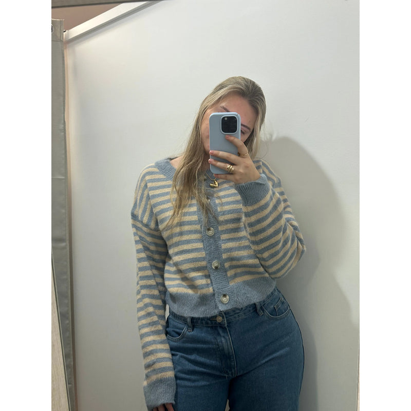 Blue Cardigan