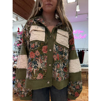 Floral Quilt Knit