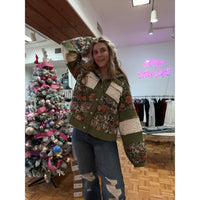 Floral Quilt Knit