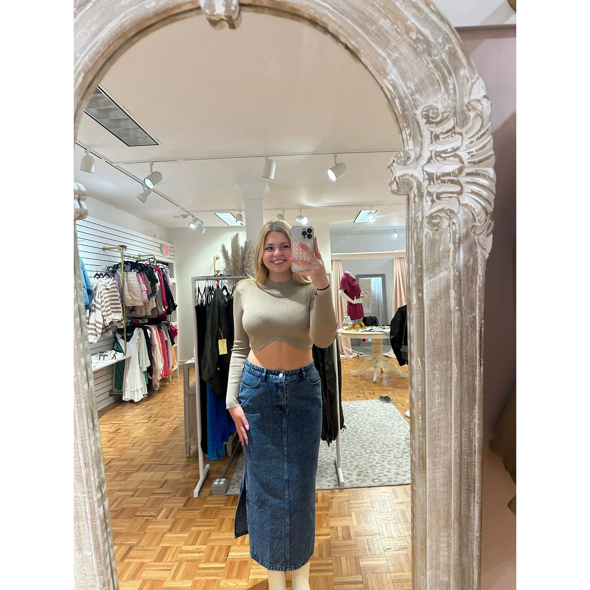 Denim Maxi