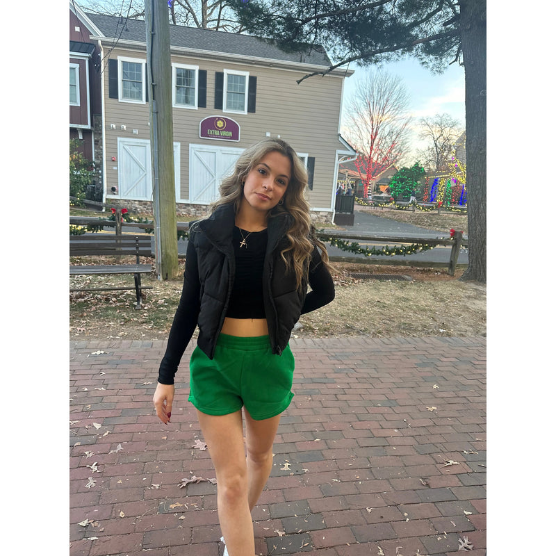 Bright Green Shorts