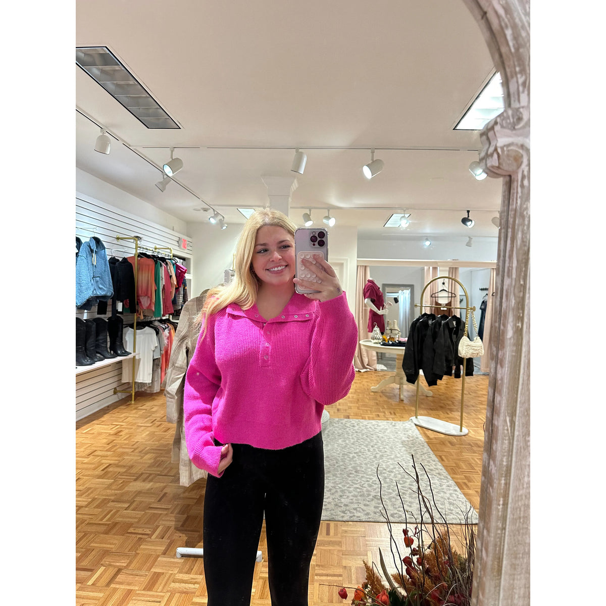 Fuchsia Sweater