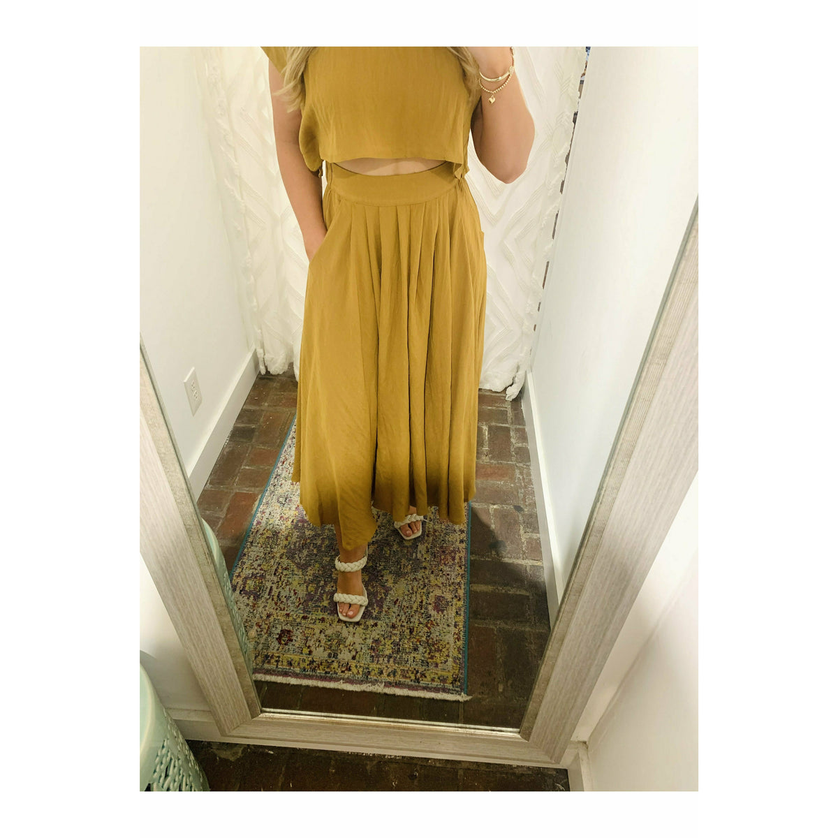 Mustard Set-Skirt