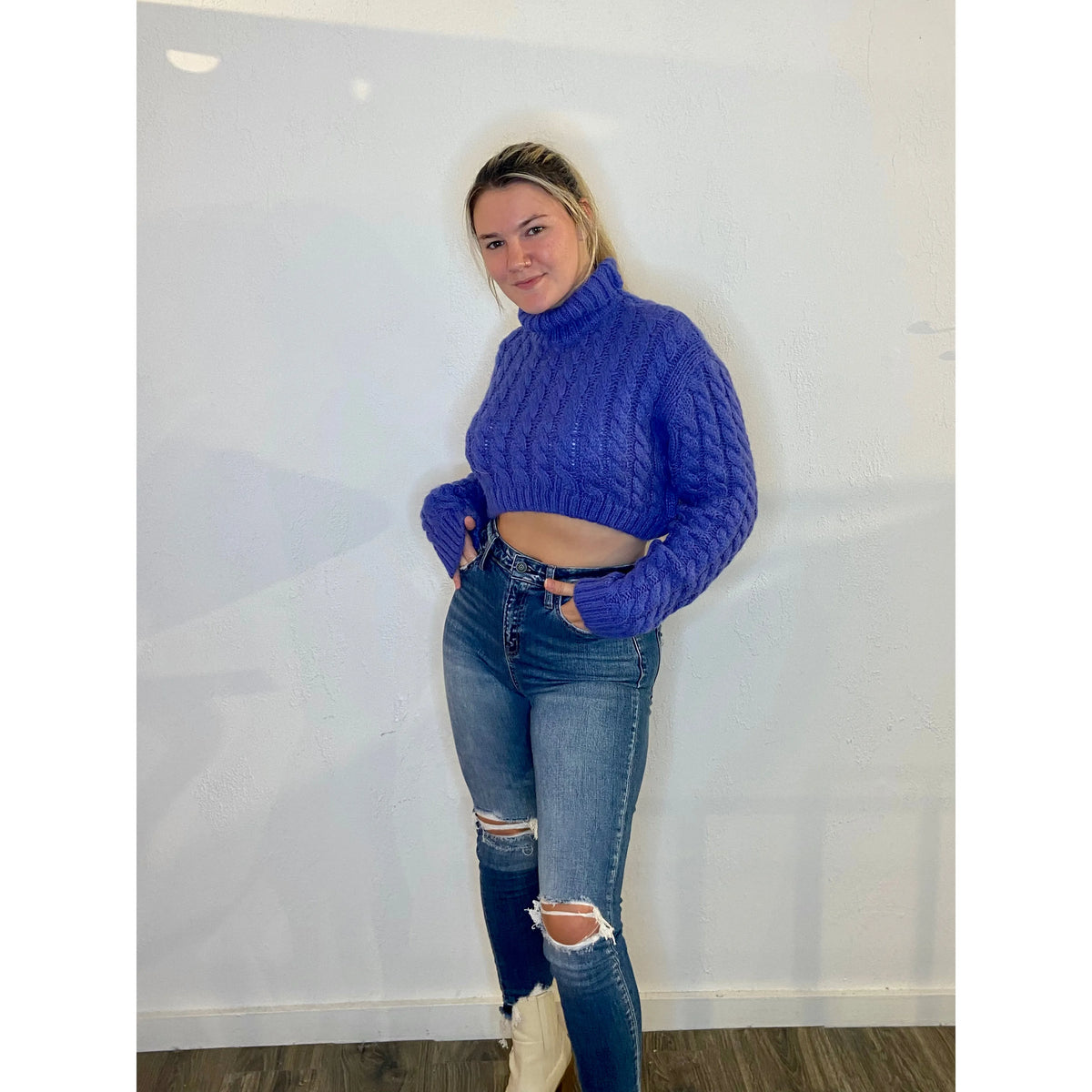 Winter Blues Sweater