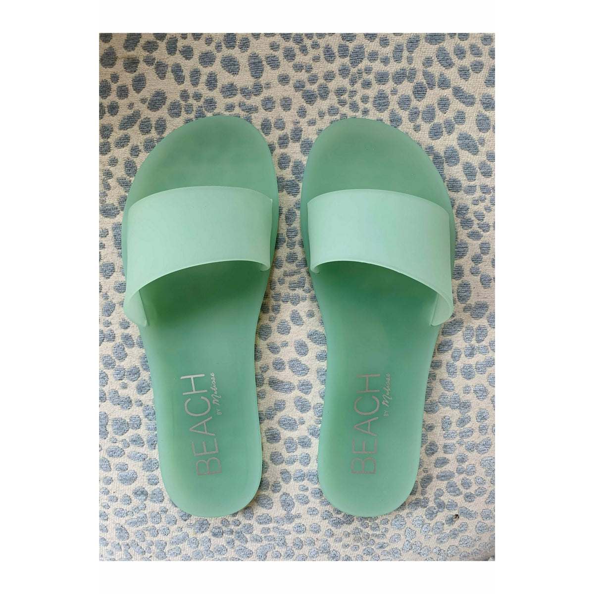 Green Jelly Sandals